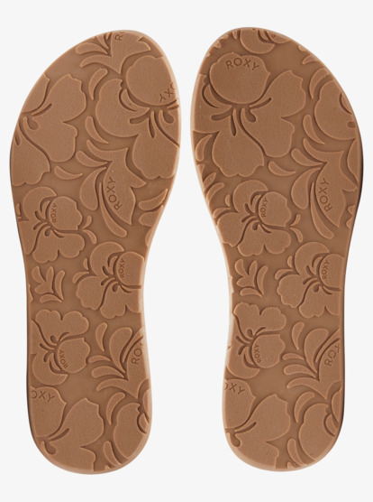 4 ROXY Cage - Sandales pour Femme Beige ARJL100930 Roxy