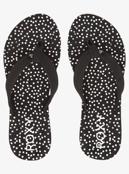 2 Vista Loreto Flip-Flops Black ARJL100953 Roxy