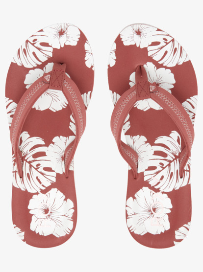 2 Vista Loreto Flip-Flops Red ARJL100953 Roxy
