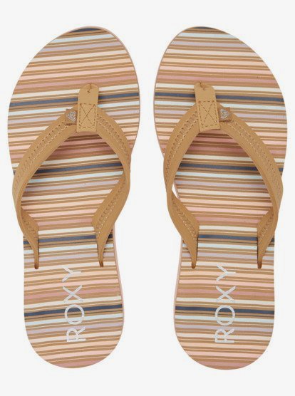 3 Vista Loreto Flip-Flops Beige ARJL100953 Roxy