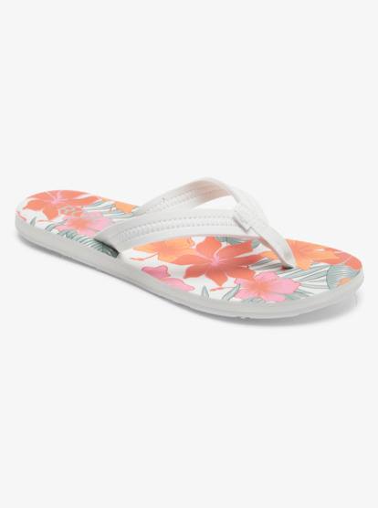 0 Vista Loreto Flip-Flops White ARJL100953 Roxy