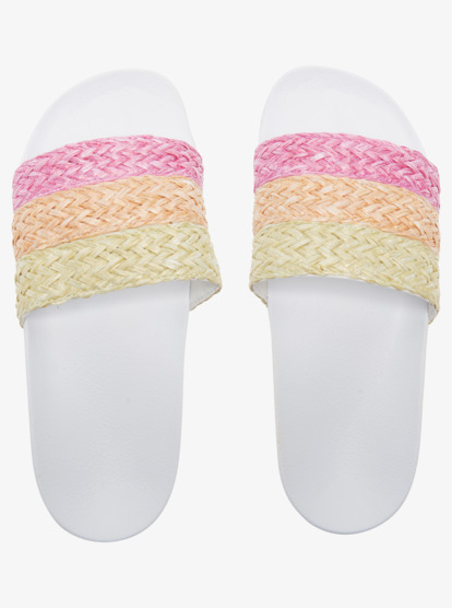 2 Slippy Jute Sandals White ARJL100955 Roxy