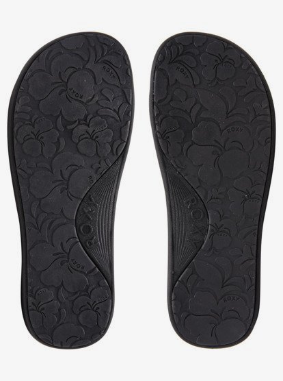 4 Womens Slippy Nina Sandals Black ARJL100980 Roxy