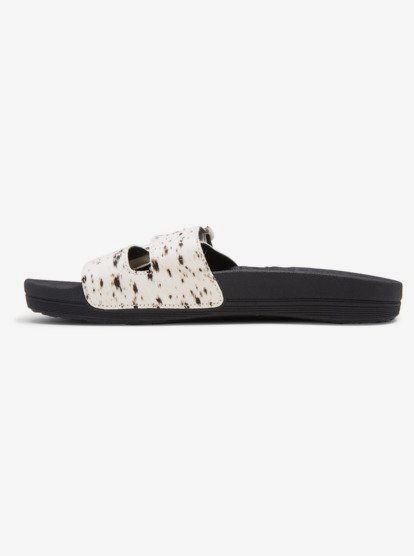 2 Womens Slippy Nina Sandals Black ARJL100980 Roxy
