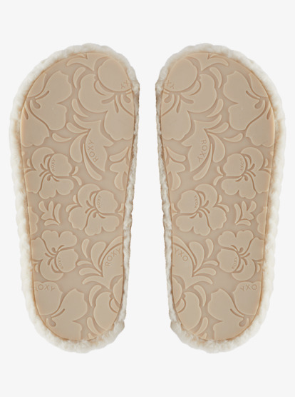 12 Slippy Cosy Sandales Blanc ARJL101022 Roxy