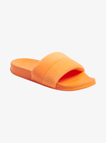 Womens discount orange slides