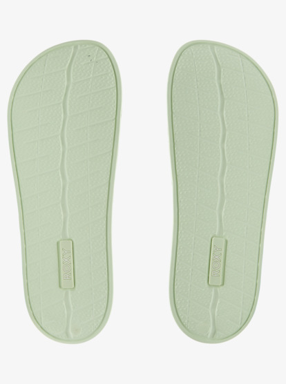 4 Slippy Puff Sandals Green ARJL101052 Roxy