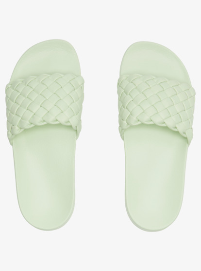3 Slippy Puff Sandals Green ARJL101052 Roxy