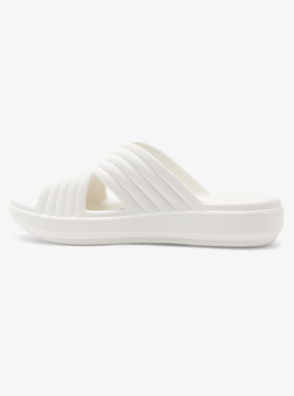 9 Roxy Rivie Sandals White ARJL101085 Roxy