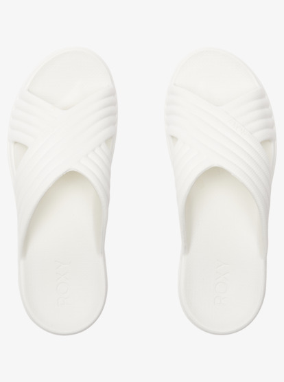 10 Roxy Rivie Sandals White ARJL101085 Roxy