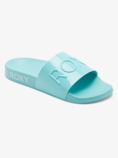 3 Womens Slippy Jelly Sandals Blue ARJL101117 Roxy