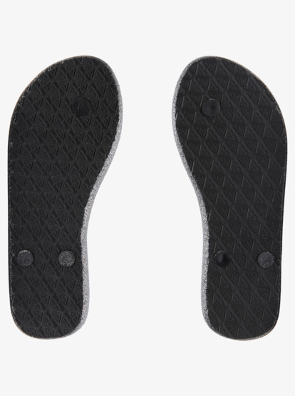 4 Womens Viva Glitter Flip Flops Black ARJL101119 Roxy