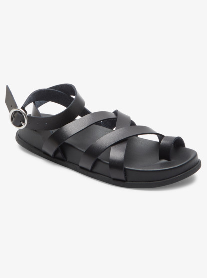 12 Womens Ahri Sandals Black ARJL200837 Roxy