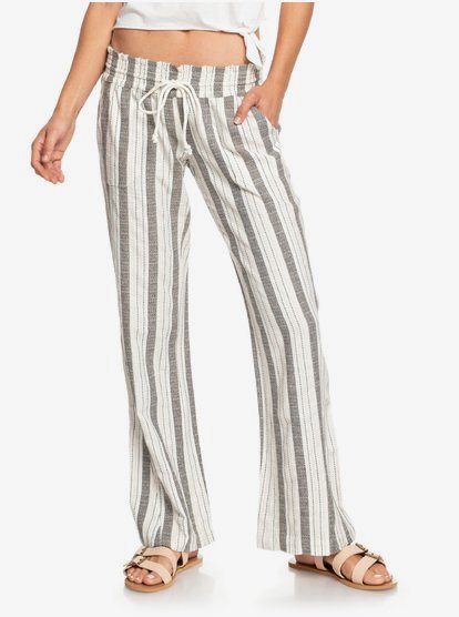 striped beach trousers