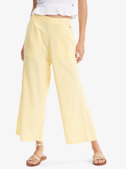 5 Runaround Beach Pants Yellow ARJNP03225 Roxy
