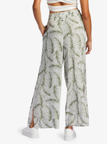 5 Tropical Rhythm Beachy Pants Green ARJNP03267 Roxy