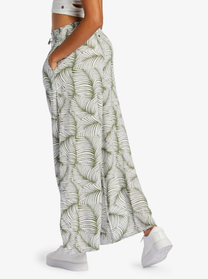 1 Tropical Rhythm Beachy Pants Green ARJNP03267 Roxy