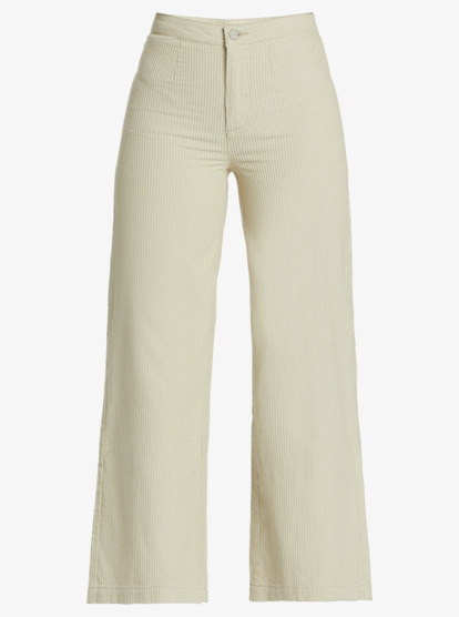 9 Chloe Kim Corduroy Pants Grey ARJNP03276 Roxy