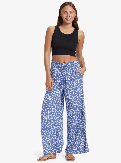 3 Tropical Rhythm Beach Pants Blue ARJNP03280 Roxy