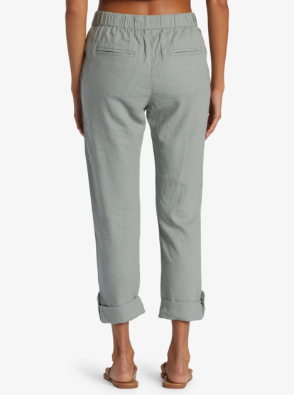 5 On The Seashore Cargo Pants Green ARJNP03291 Roxy