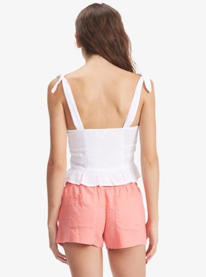 2 Oceanside Elasticized Shorts Pink ARJNS03007 Roxy