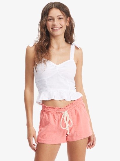 0 Oceanside Elasticized Shorts Pink ARJNS03007 Roxy