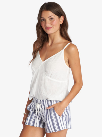 6 Oceanside Elasticized Shorts Blue ARJNS03121 Roxy