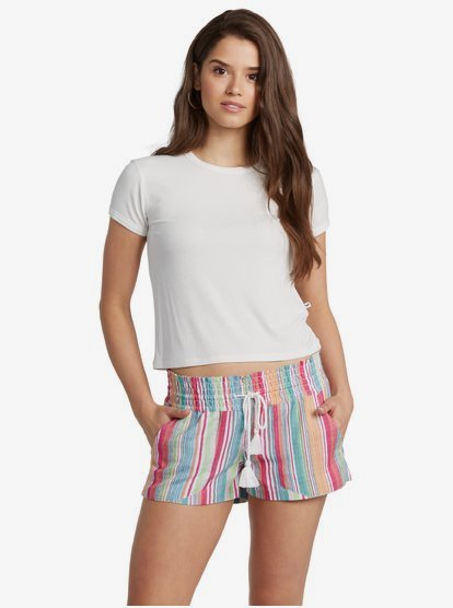 Roxy Juniors Printed Oceanside Short Roxy Juniors Printed Oceanside Short