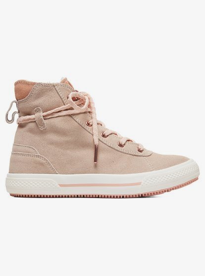 high top suede shoes