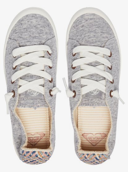 3 Bayshore Shoes Grey ARJS600418 Roxy