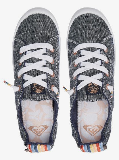 3 Bayshore Shoes Blue ARJS600418 Roxy