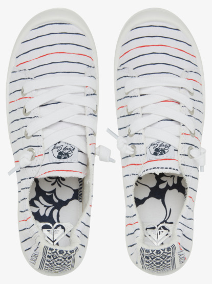 3 Bayshore Shoes White ARJS600418 Roxy