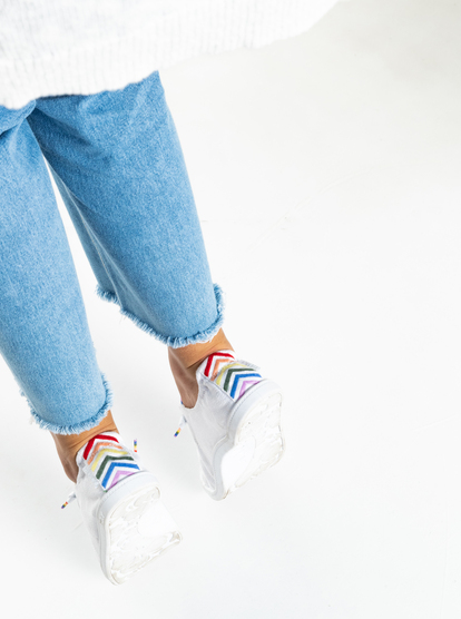 3 Bayshore Shoes White ARJS600418 Roxy