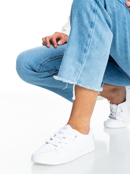 0 Bayshore Shoes White ARJS600418 Roxy