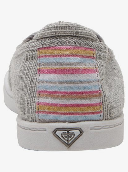 10 Minnow Slip-On Shoes Grey ARJS600472 Roxy