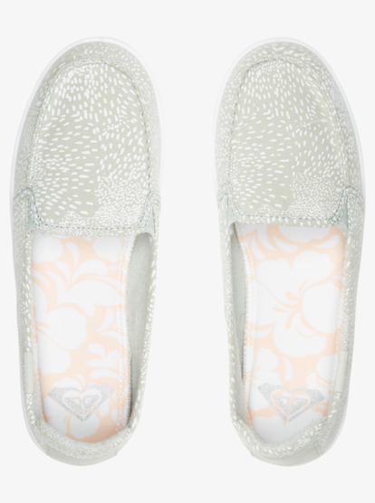 3 Minnow Slip-On Shoes Green ARJS600472 Roxy
