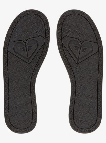 9 Minnow Faux Fur-Lined Slip-On Shoes Black ARJS600490 Roxy