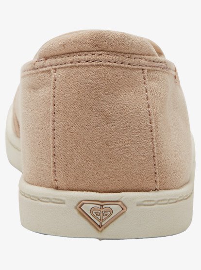 5 Minnow Faux Fur-Lined Slip-On Shoes Beige ARJS600490 Roxy