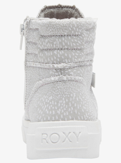 9 Roxy Rae Mid-Top Shoes Grey ARJS600518 Roxy