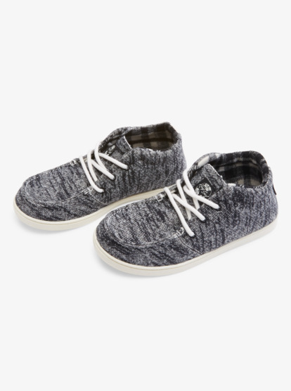 8 Minnow Mid Mid-Top Shoes Black ARJS600521 Roxy