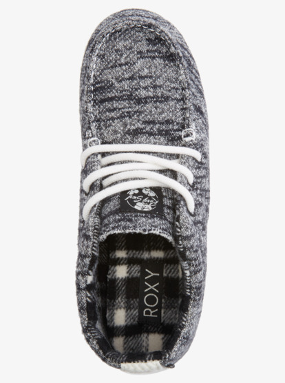 6 Minnow Mid Mid-Top Shoes Black ARJS600521 Roxy