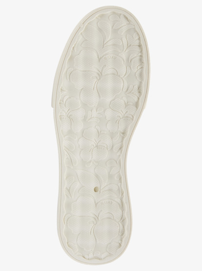 11 Roxy Rae Fur Slip-On Shoes Beige ARJS600536 Roxy