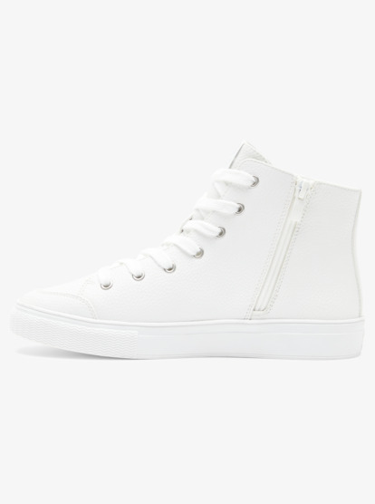 18 Coastal Cruisin Mid-Top Shoes White ARJS700165 Roxy