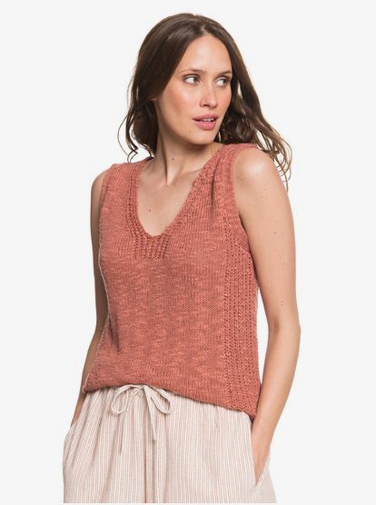 knitted vest top womens