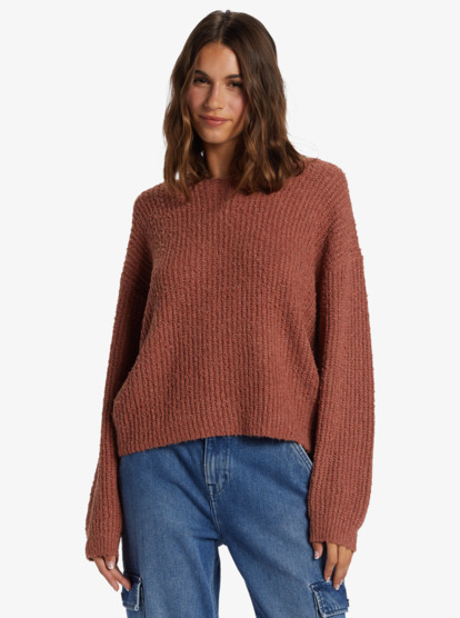 0 Bombay Crew Neck Sweater Pink ARJSW03329 Roxy