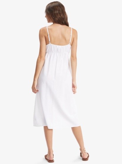 1 Bittersweet Step Midi Dress White ARJWD03452 Roxy