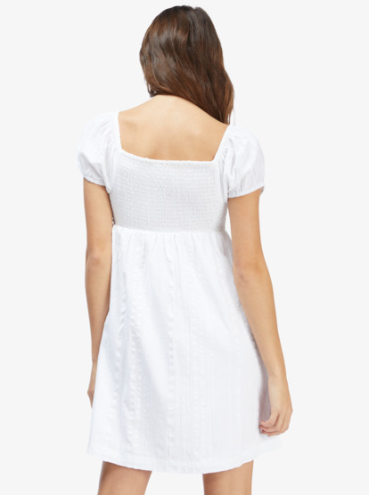2 Clearwater Cove Short Sleeve Dress White ARJWD03471 Roxy