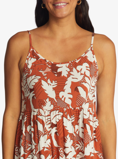 2 Teen Dream Woven Strappy Dress Brown ARJWD03496 Roxy