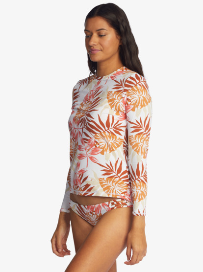 1 Sea Skippin Long Sleeve UPF 50 Rashguard  ARJWR03196 Roxy