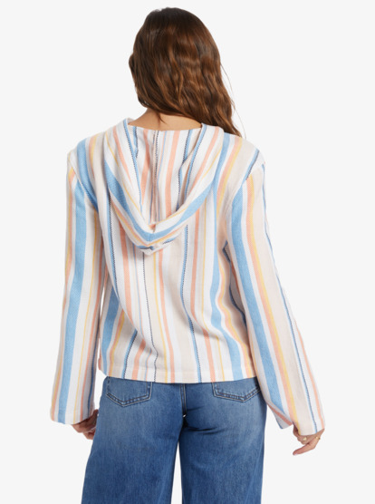 5 Cabo Trip Hooded Poncho White ARJWT03280 Roxy